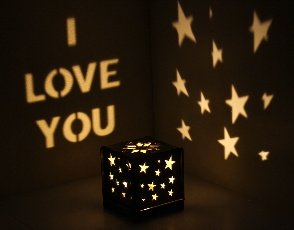 Custom Projection Lamp – Illuminate Your Love